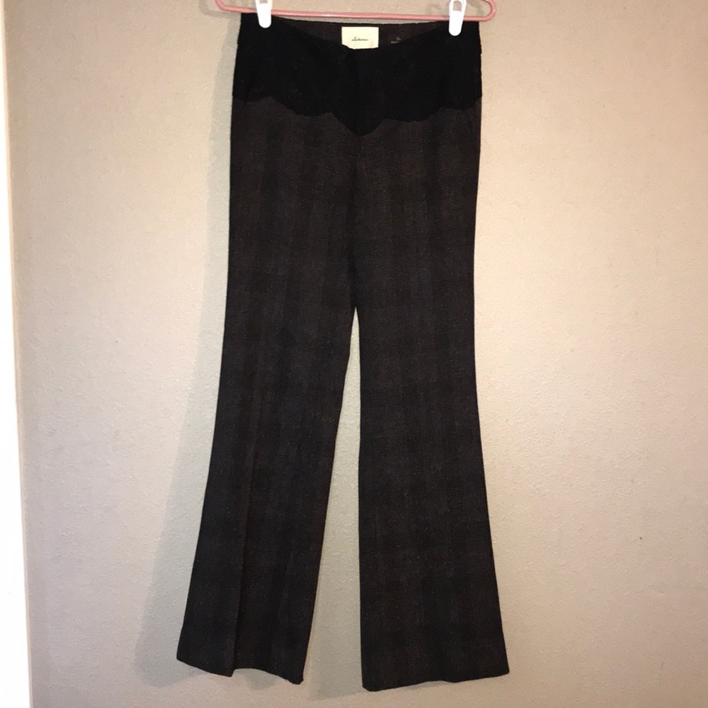 Size 0 Women’s Elevenses Brighton Dress Pants Brown Black